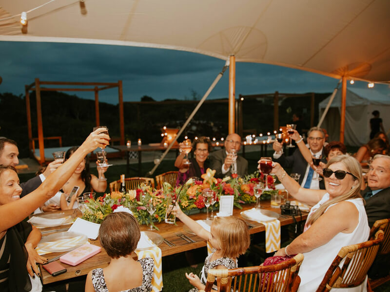 Catering and event setup