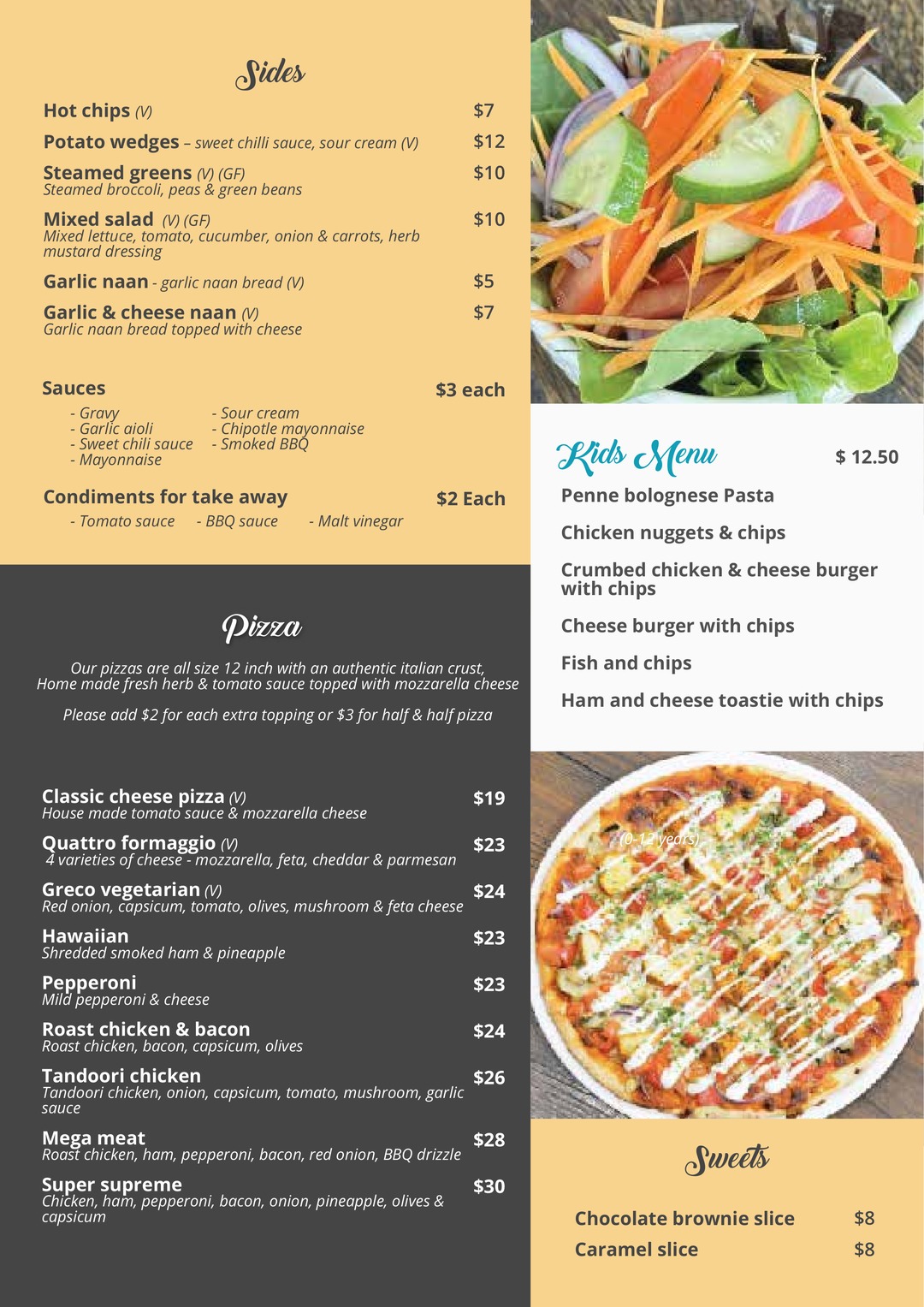 Lagoona menu page 4